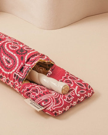 Call It By Your Name x La Bonne Brosse Bordeaux Small Brush Pouch