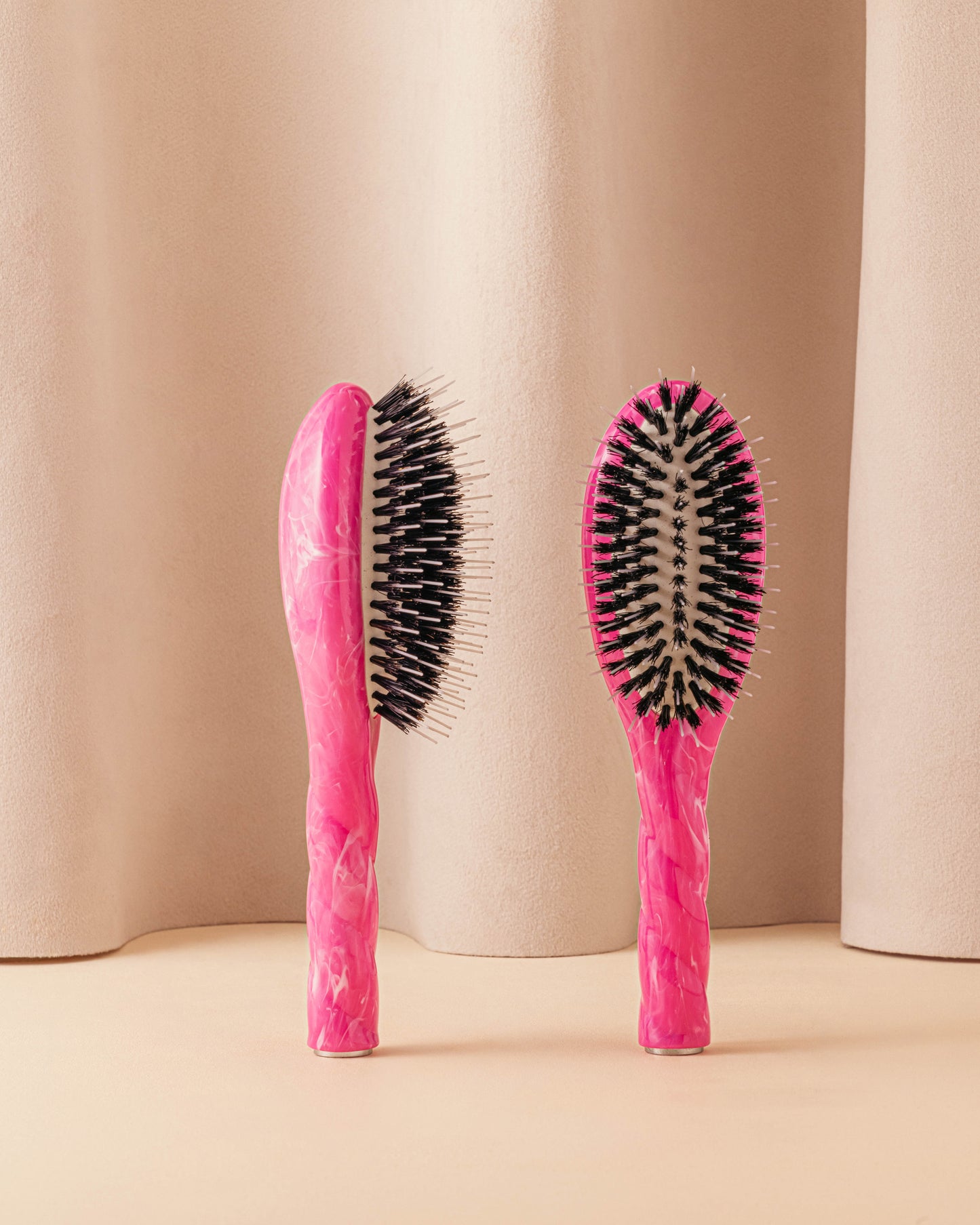 Roseanna x La Bonne Brosse N.02 Die Kleine Bürste Unverzichtbare Entwirrung und Pflege Tie & Dye Rosa