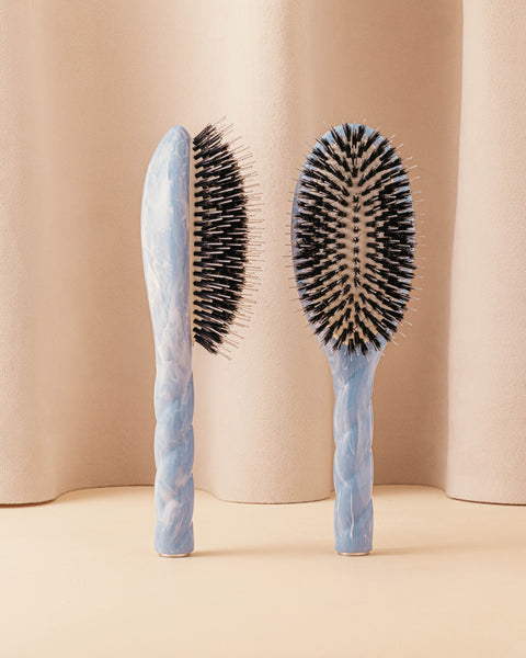 Roseanna x La Bonne Brosse N.02 The Care & Detangling Hairbrush The Essential Blue Tie & Dye - Image 1