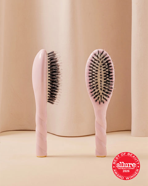 N.02 The Small Care & Detangling HairBrush The Essential Lilac Pink - Image 1