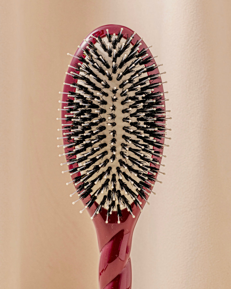 Trio: The Bonne Brosse, its Comb and its Cherry Red Pouch