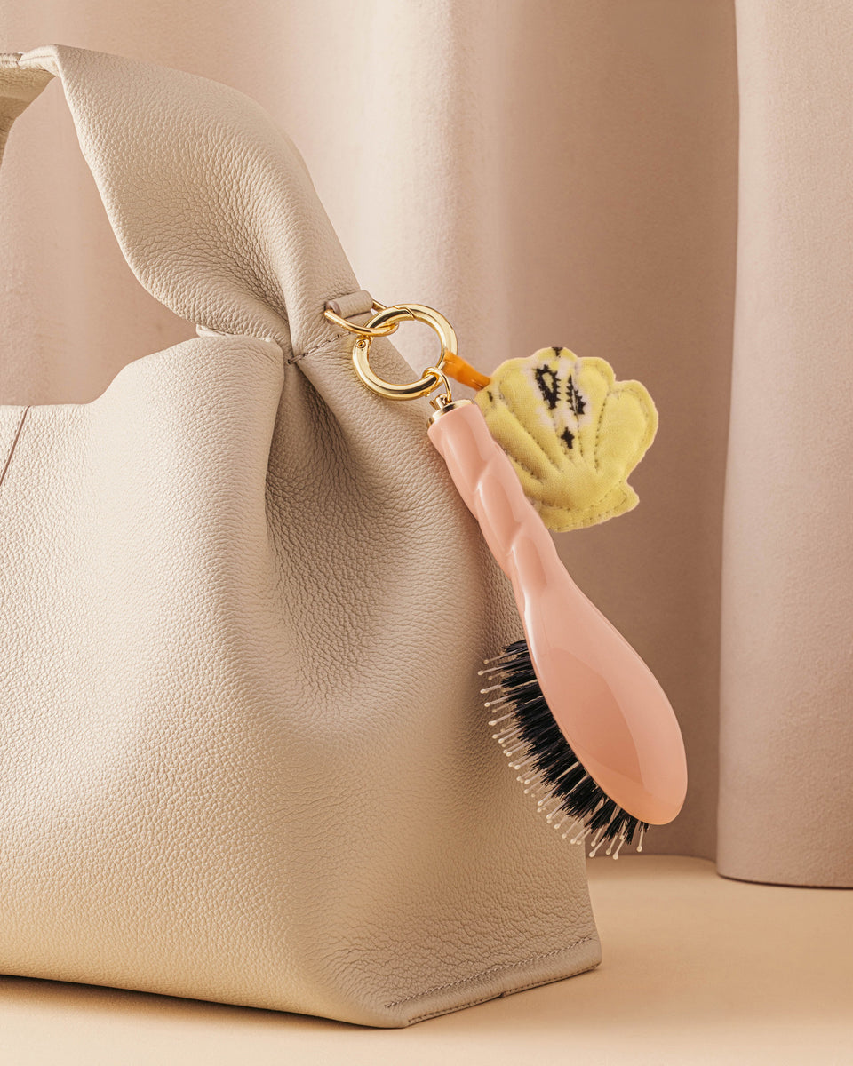 Call It By Your Name x La Bonne Brosse Duo: Micro HairBrush N.03 Powder Pink and Its Charm