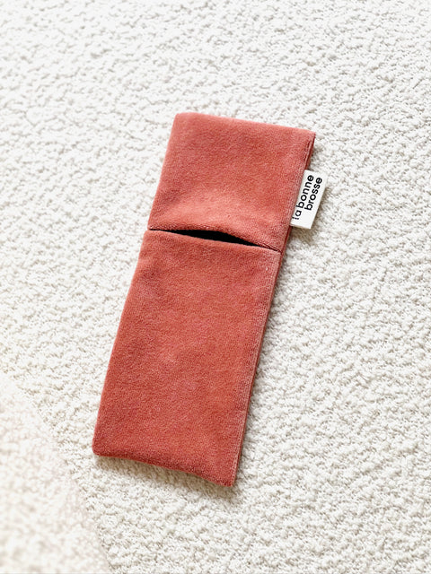 Clay Court Small Hair Brush Pouch - Image 1
