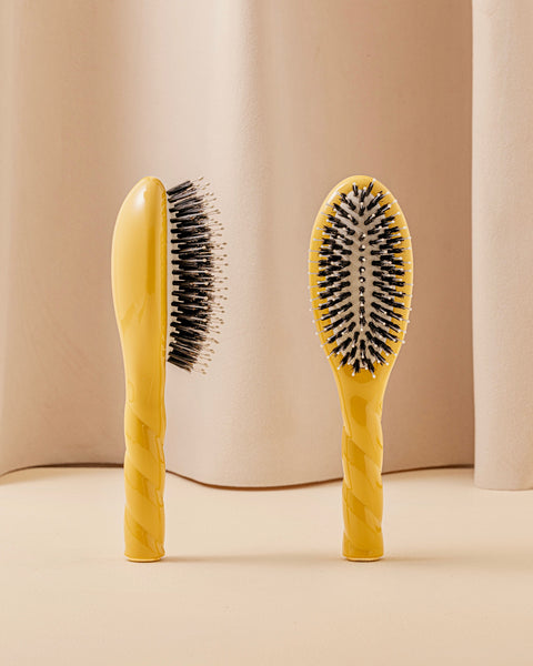 N.03 The Small Gentle Scalp Care Hair Brush THE ESSENTIAL SOFTNESS Saffron Yellow - Image 1