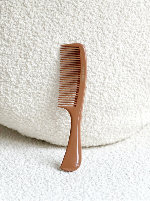 The Handle Comb in Acetate Clay Court Terracotta - Image 1