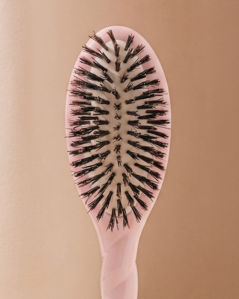 N.01 The Small Shine & Care HairBrush The Universal Pink