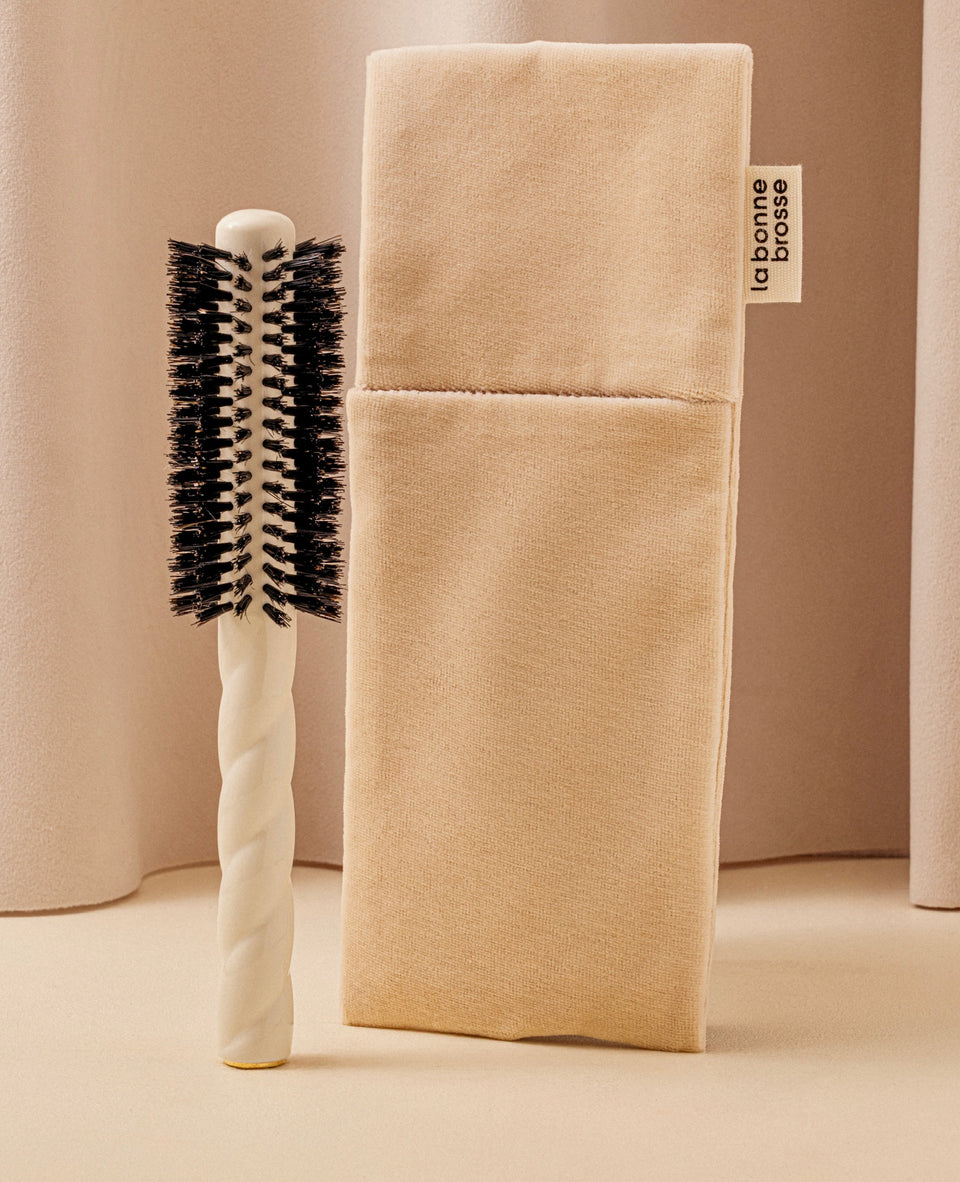 N.05 The Round Blow-Dry Hair Brush Volume & Style Creamy White