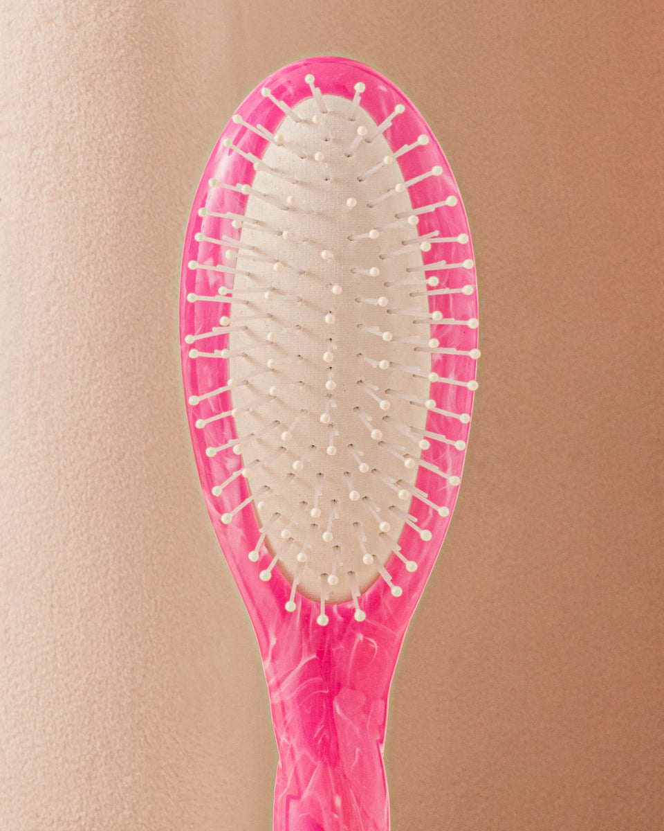 Roseanna x La Bonne Brosse N.04 La Petite Brosse Démêlante & Massante La Miracle Tie & Dye Rose
