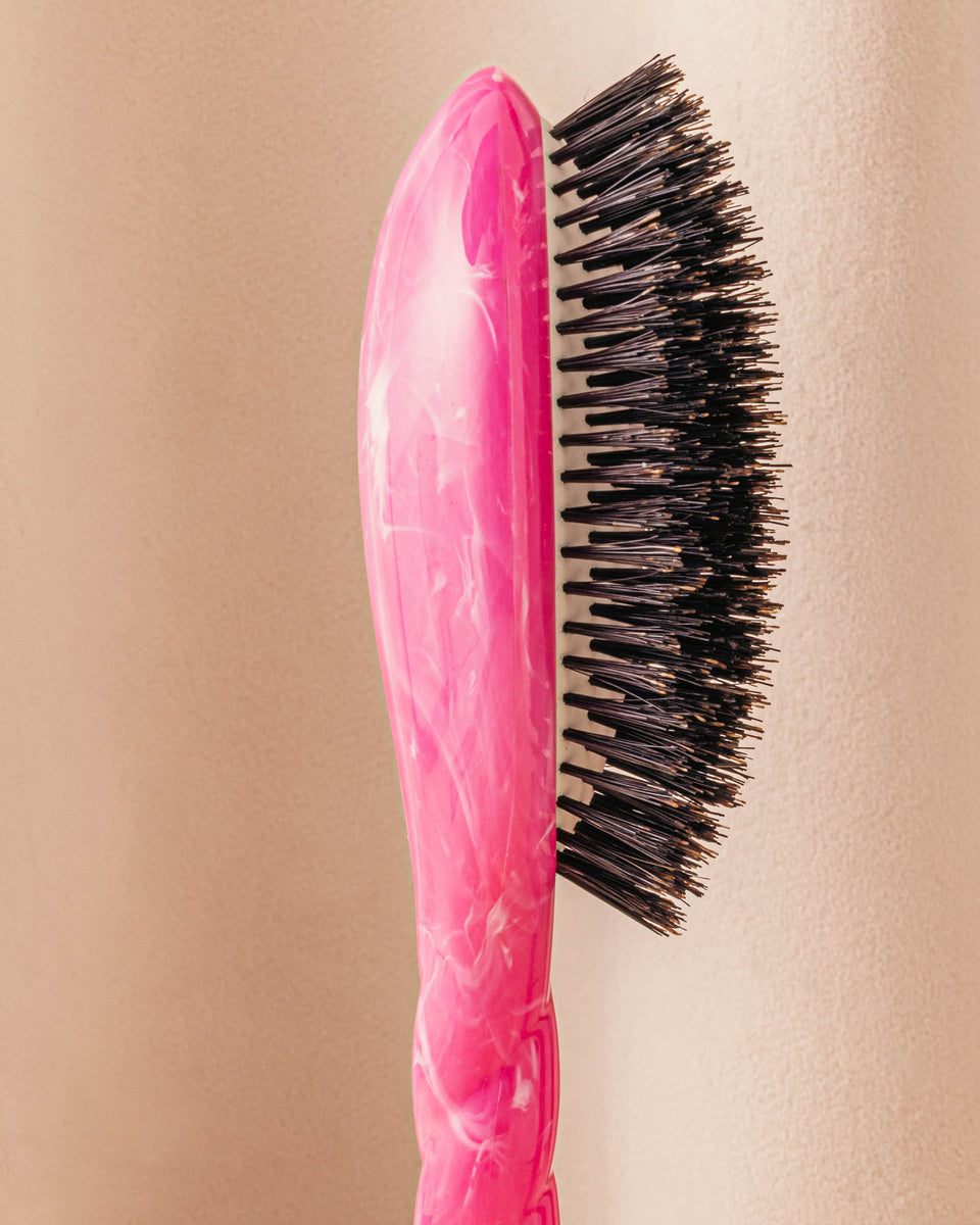 Roseanna x La Bonne Brosse N.01 The Shine & Care Hairbrush The Universal Pink Tie & Dye 