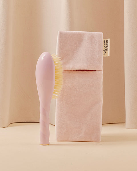 ‘Baby Hair Brush’ Pouch Pink - Image 1