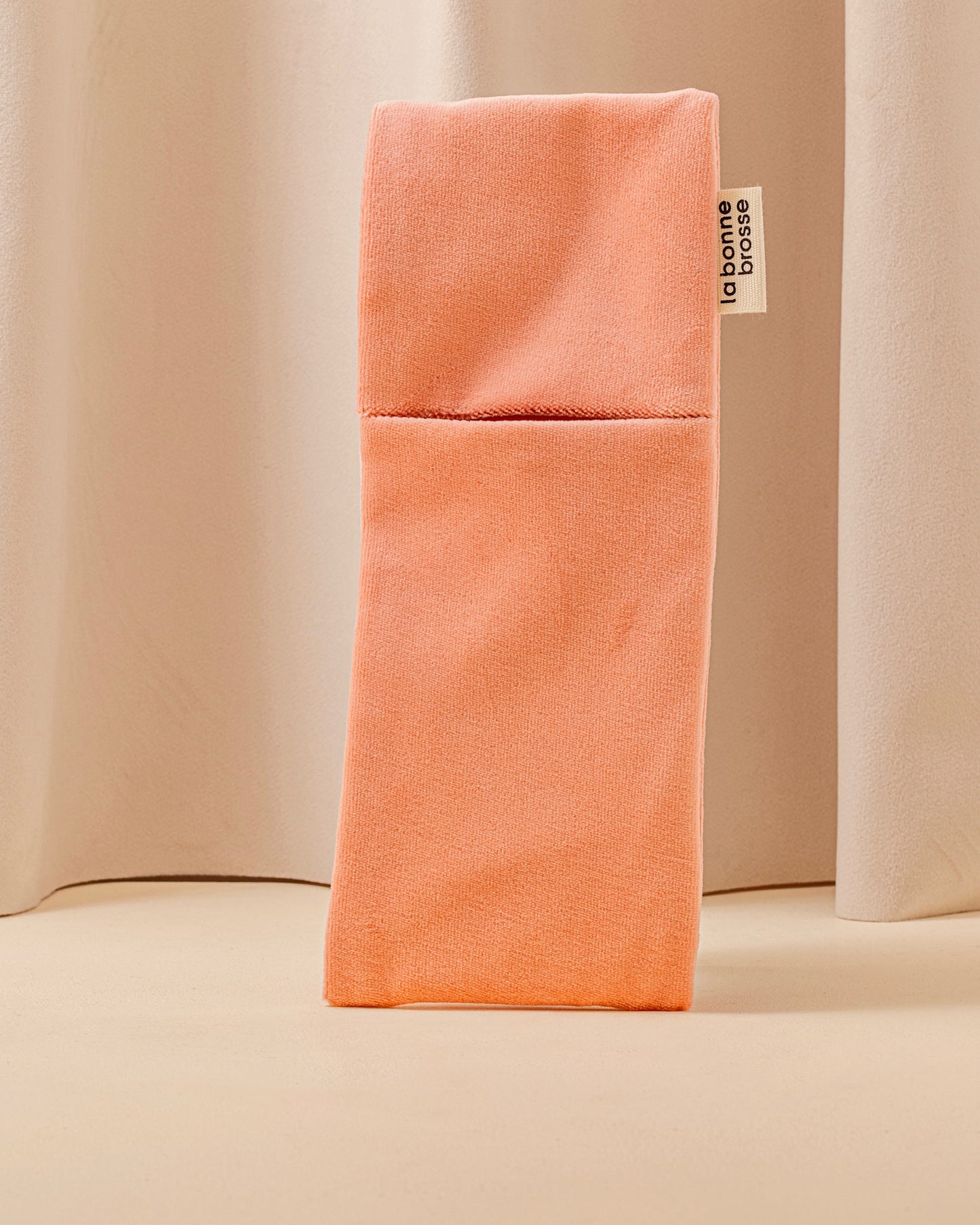 La Pochette "Grande Brosse" Corail