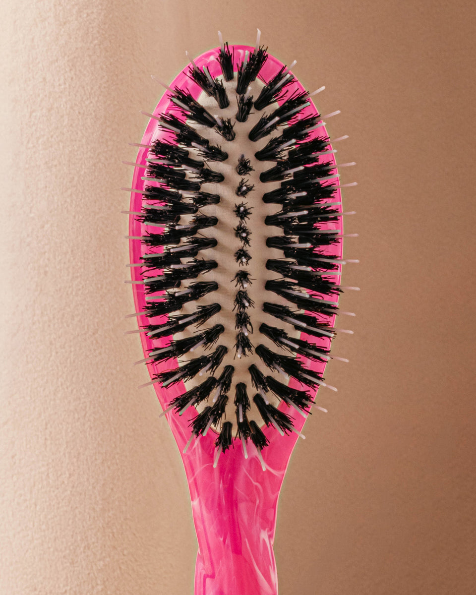 Roseanna x La Bonne Brosse N.02 Die Kleine Bürste Unverzichtbare Entwirrung und Pflege Tie & Dye Rosa