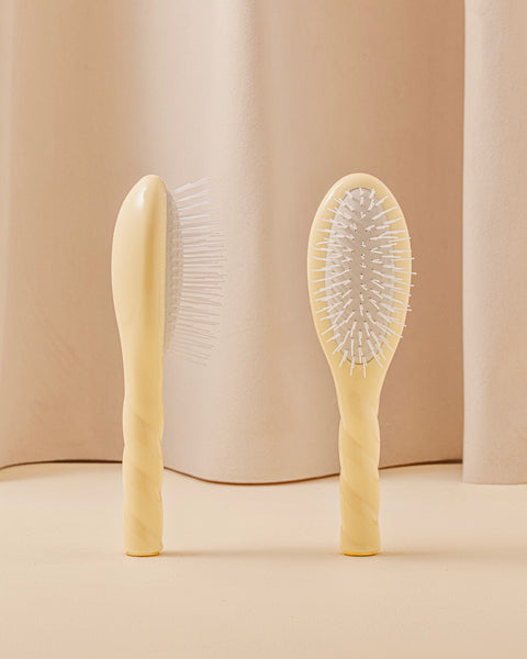 N.07 The Small Stimulating & Detangling Hair Brush THE INTENSE Ivory Cair - Image 1