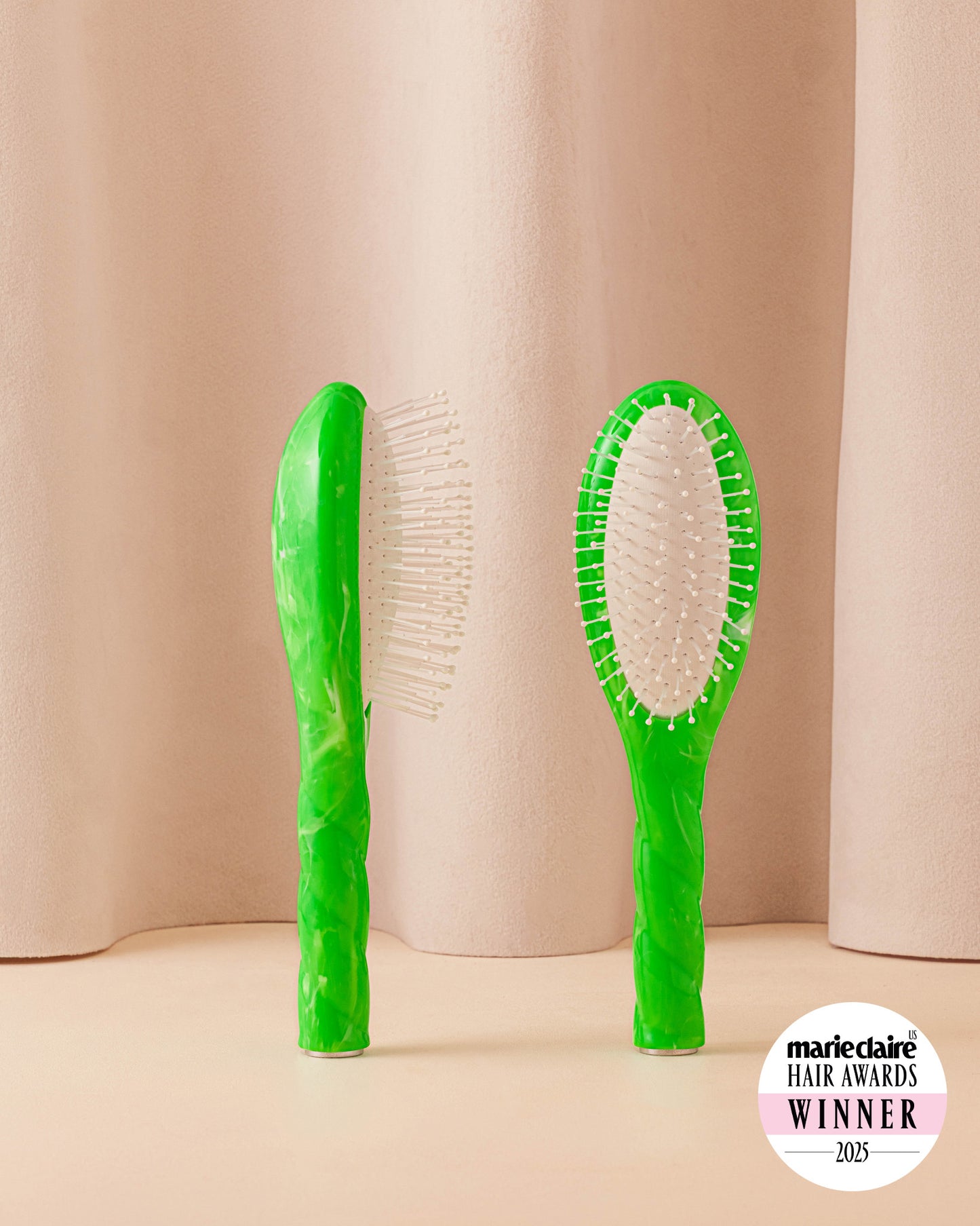 Roseanna x La Bonne Brosse N.04 La Piccola Spazzola Districante e Massaggiante La Miracle Tie & Dye Verde