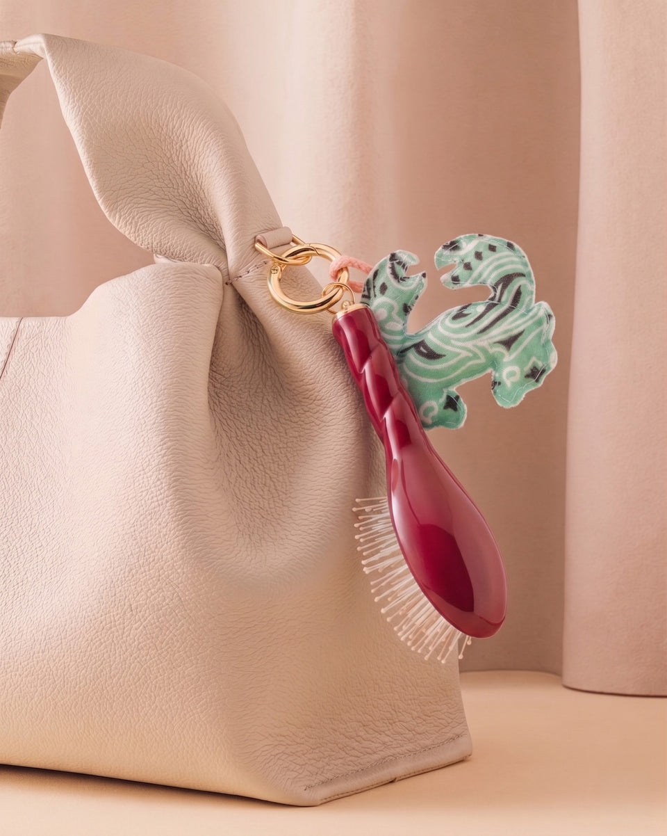 Call It By Your Name x La Bonne Brosse Duo: Micro Hair Brush N.04 Cherry Red and its Charm