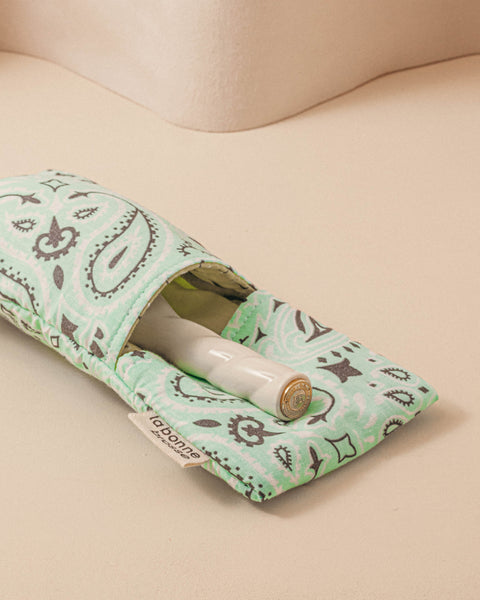 Call It By Your Name x La Bonne Brosse Mint Large Brush Pouch - Image 3