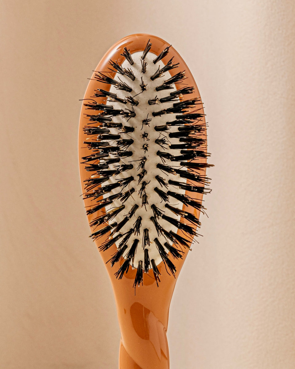 N.01 The Small Shine & Care Hair Brush The Universal Terracotta