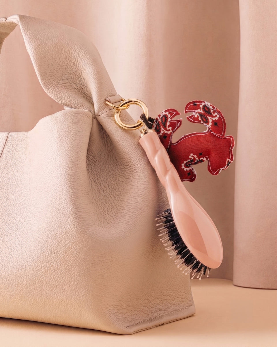 Call It By Your Name x La Bonne Brosse Duo: Micro HairBrush N.03 Powder Pink and Its Charm