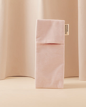 ‘Baby Hair Brush’ Pouch Pink