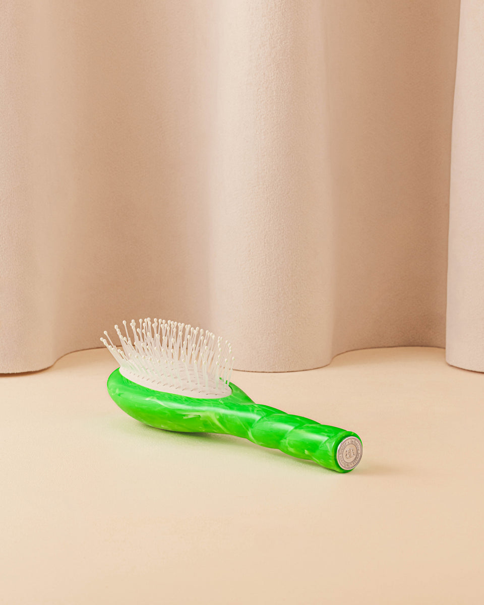 Roseanna x La Bonne Brosse N.04 La Piccola Spazzola Districante e Massaggiante La Miracle Tie & Dye Verde
