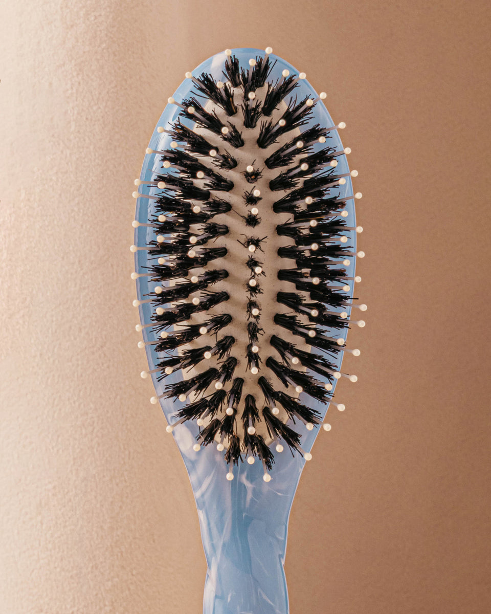 Roseanna x La Bonne Brosse N.03 Die Kleine Bürste Unverzichtbare Sanftheit Tie & Dye Blau