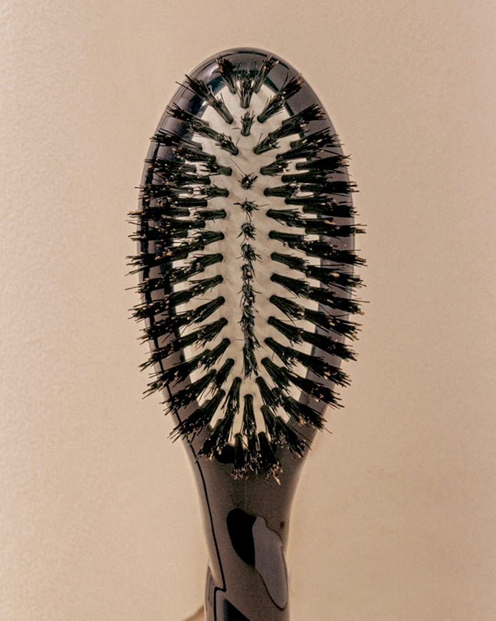 Black Edition N.01 Die Kleine Glanz und Pflegebürste Die Universelle