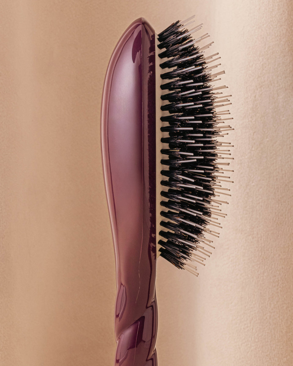 Édition Limitée Aubergine N.02 La Brosse Démêlante & Soin l'Indispensable