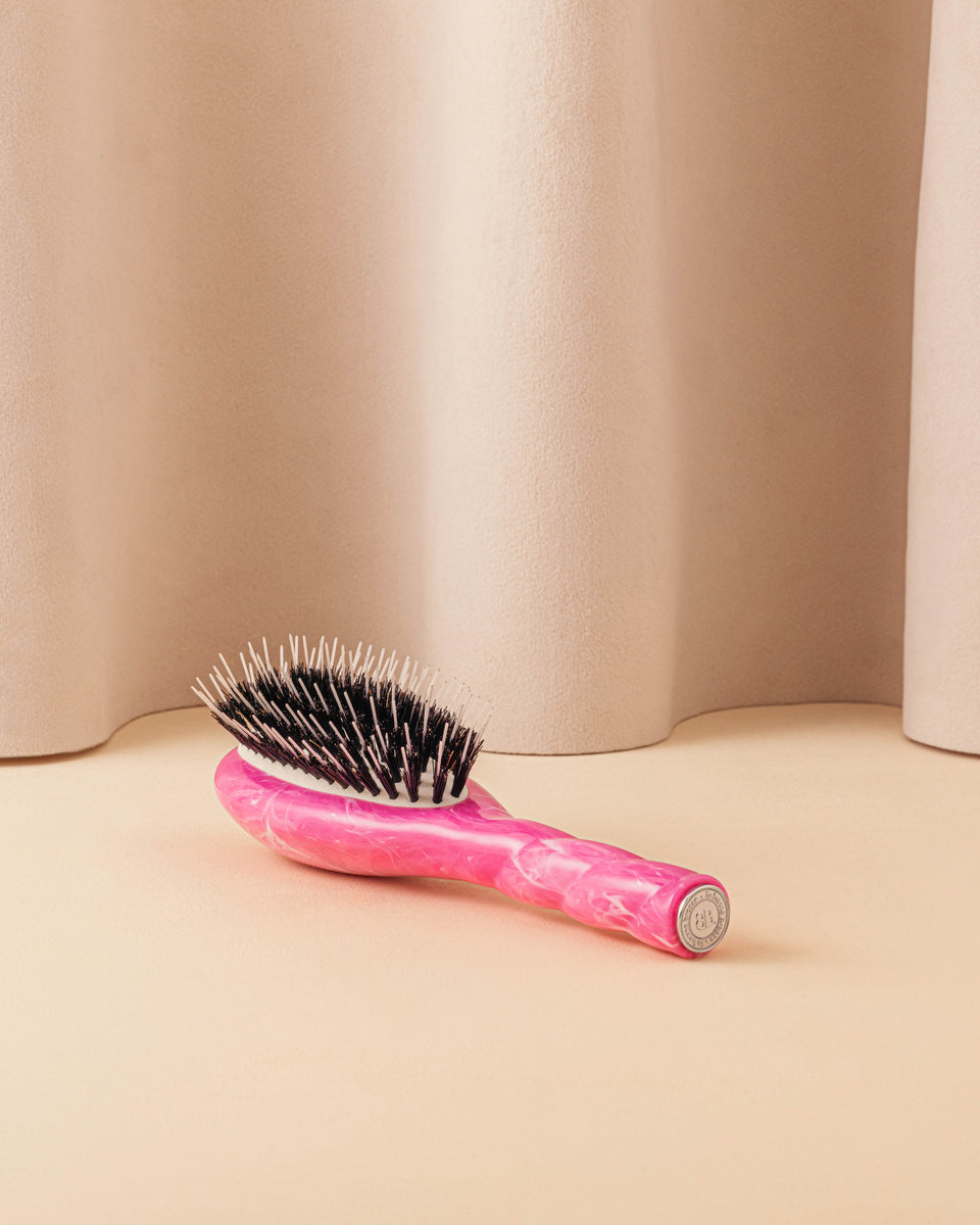 Roseanna x La Bonne Brosse N.02 Die Kleine Bürste Unverzichtbare Entwirrung und Pflege Tie & Dye Rosa