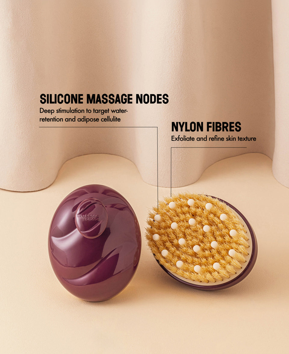 N.02 The Body Brush Normal Skin Aubergine