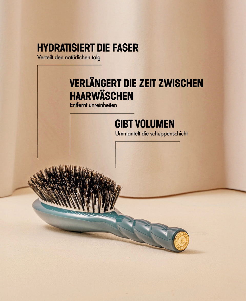 N.01 Glanz und Pflege Die Universelle Bürste Encreblau