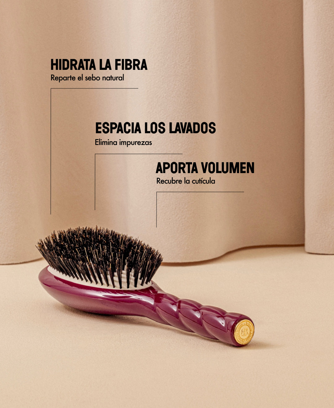 N.01 La Brosse Brillance & Soin l'Universelle Rouge Cerise