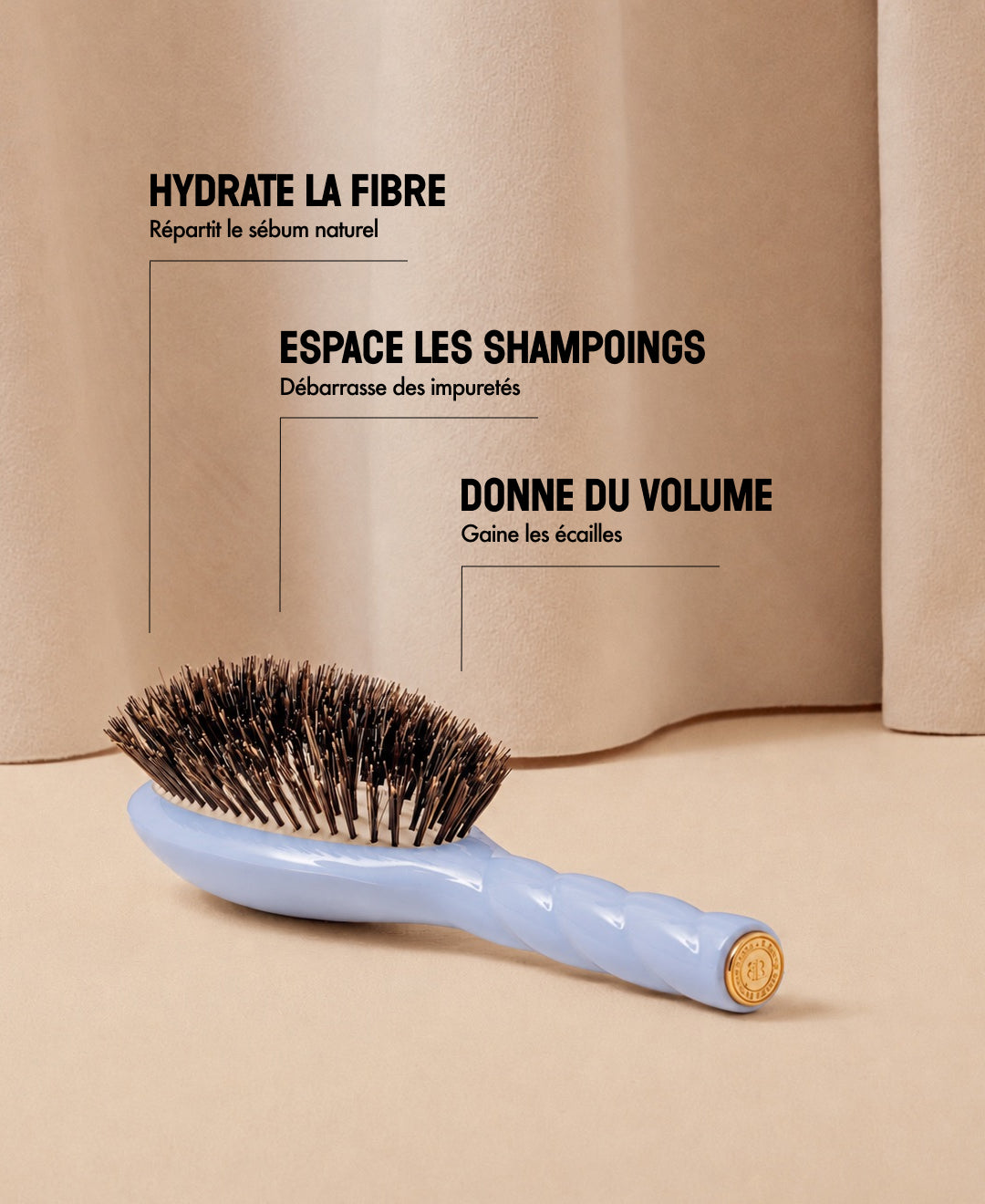 N.01 La Brosse Brillance & Soin l'Universelle Bleu Ciel
