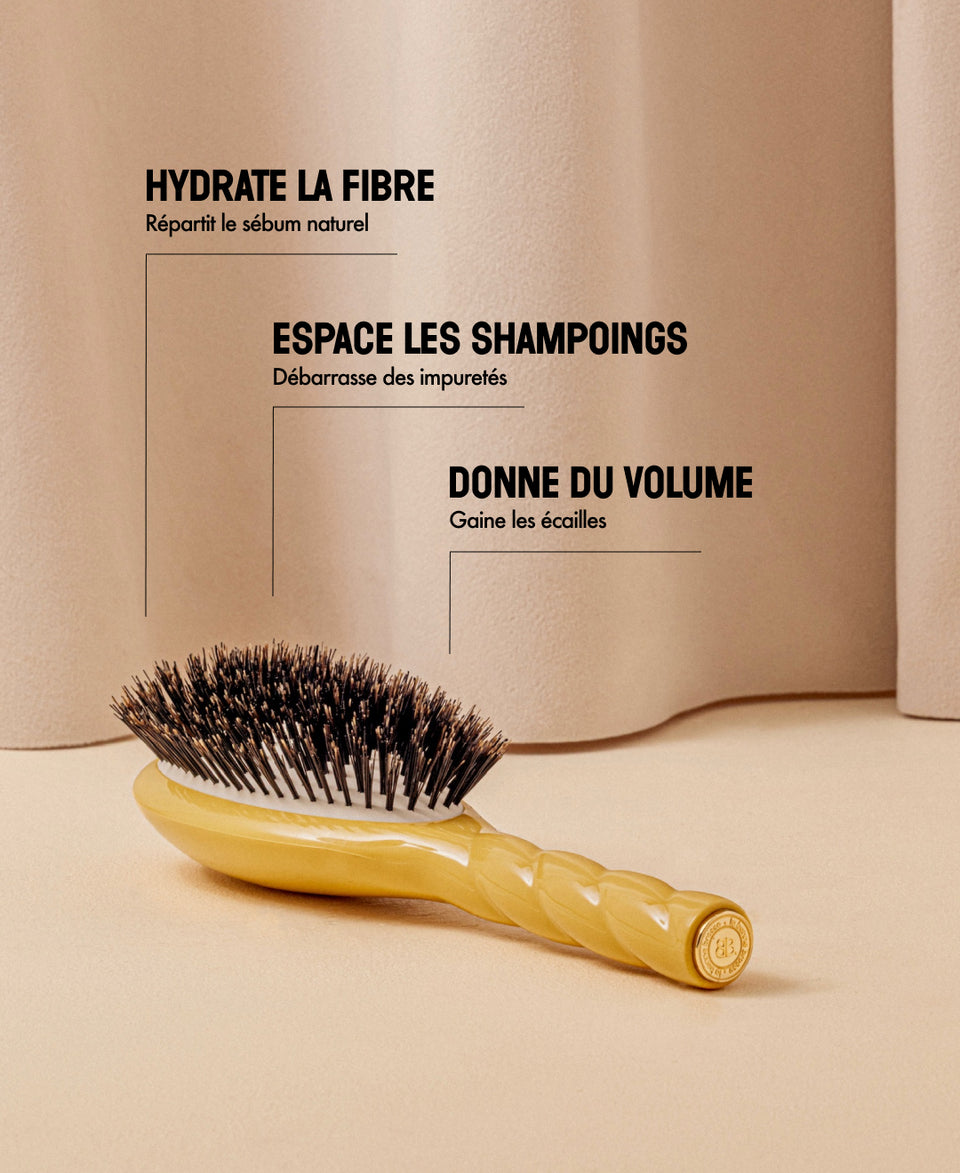 N.01 La Brosse Brillance & Soin l'Universelle Jaune Safran