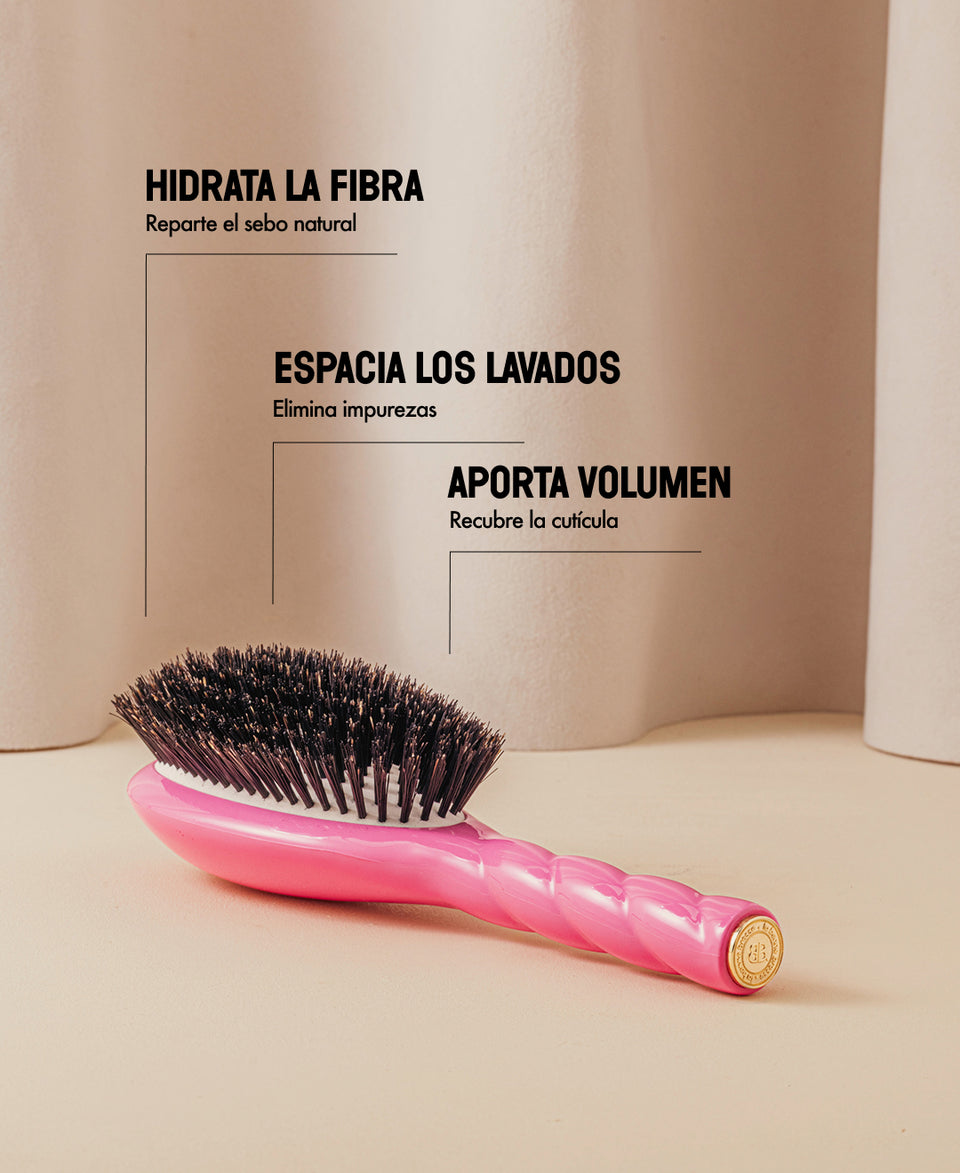 Edición Limitada Octubre Rosa N.01 Brillo y Cuidado El Universal Cepillo