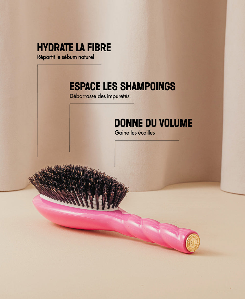 Edition limitée Octobre Rose N.01 La Brosse Brillance & Soin l'Universelle