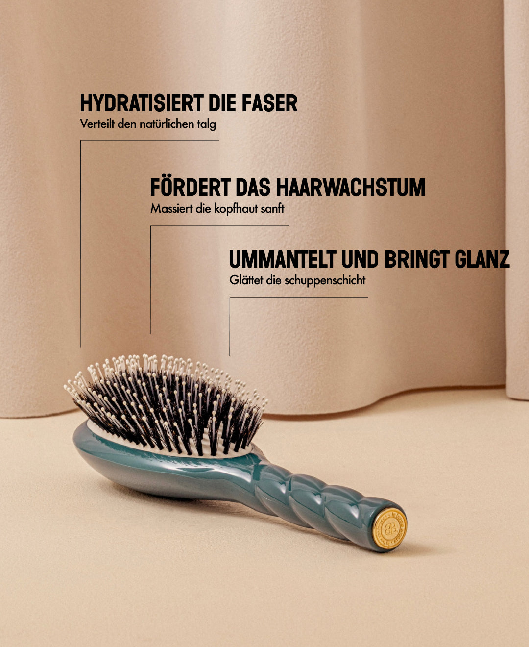 N.03 La Brosse Cuir Chevelu Sensible l'Indispensable Douceur Bleu Encre