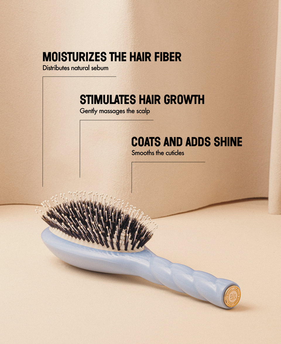 N.03 The Gentle Scalp Care HairBrush The Essential Softness Sky Blue
