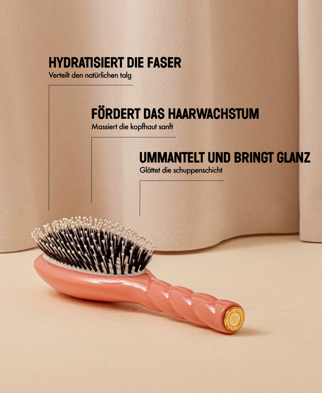 N.03 Indispensable Dulzura Cepillo Coral