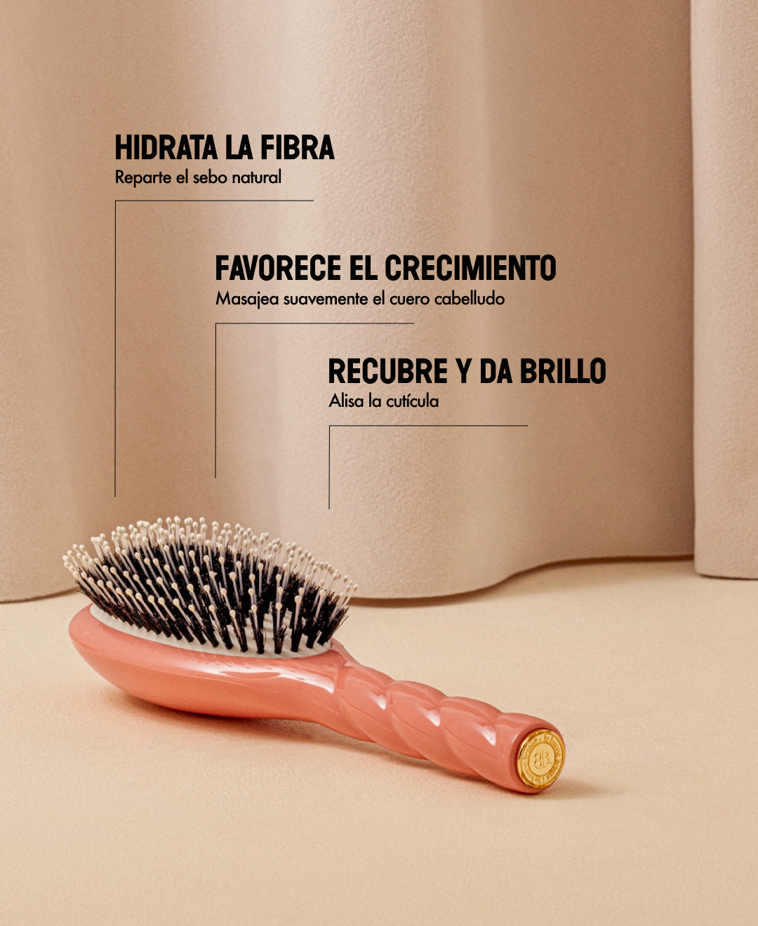 N.03 Indispensable Dulzura Cepillo Coral