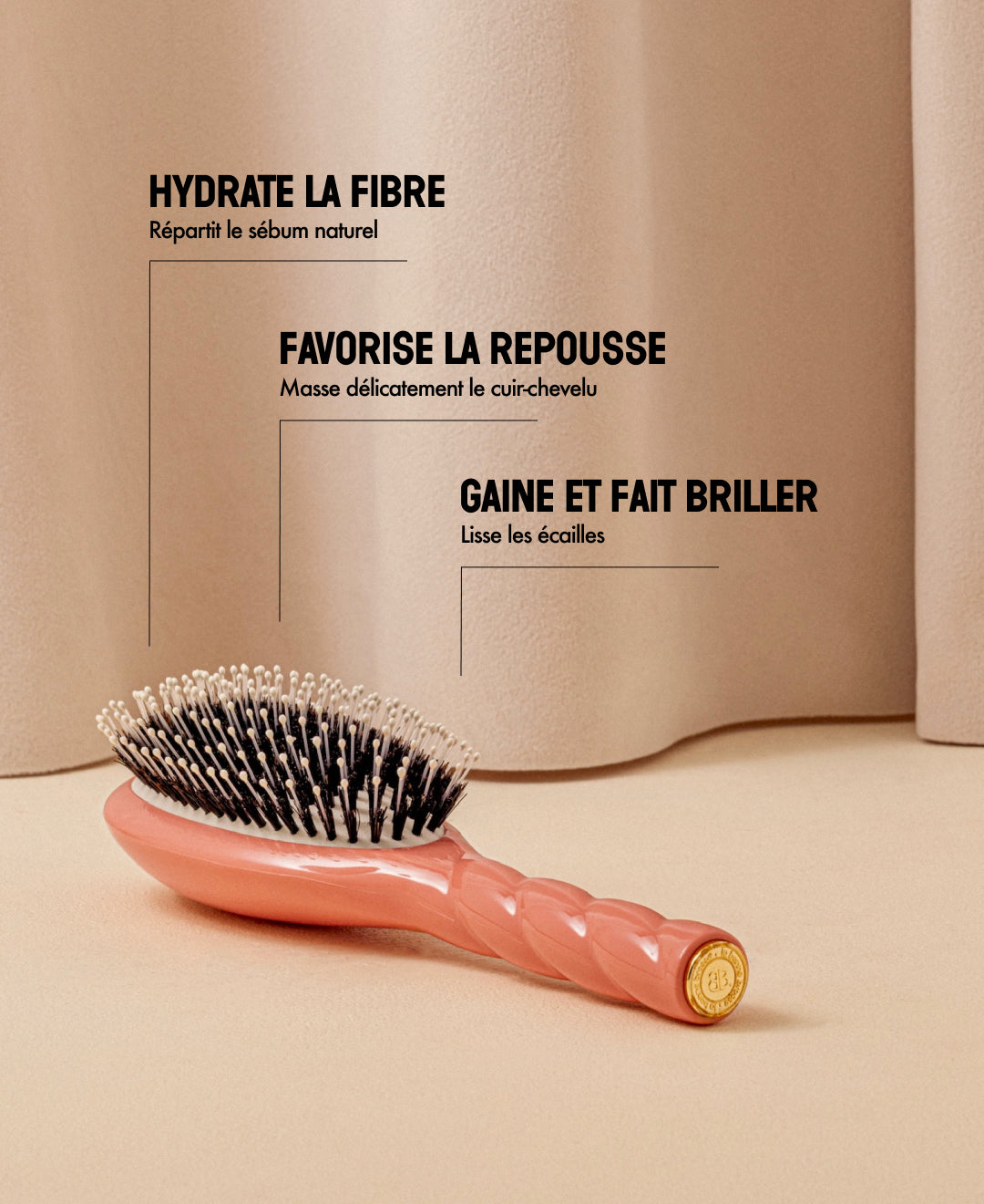 N.03 Indispensable Dulzura Cepillo Coral