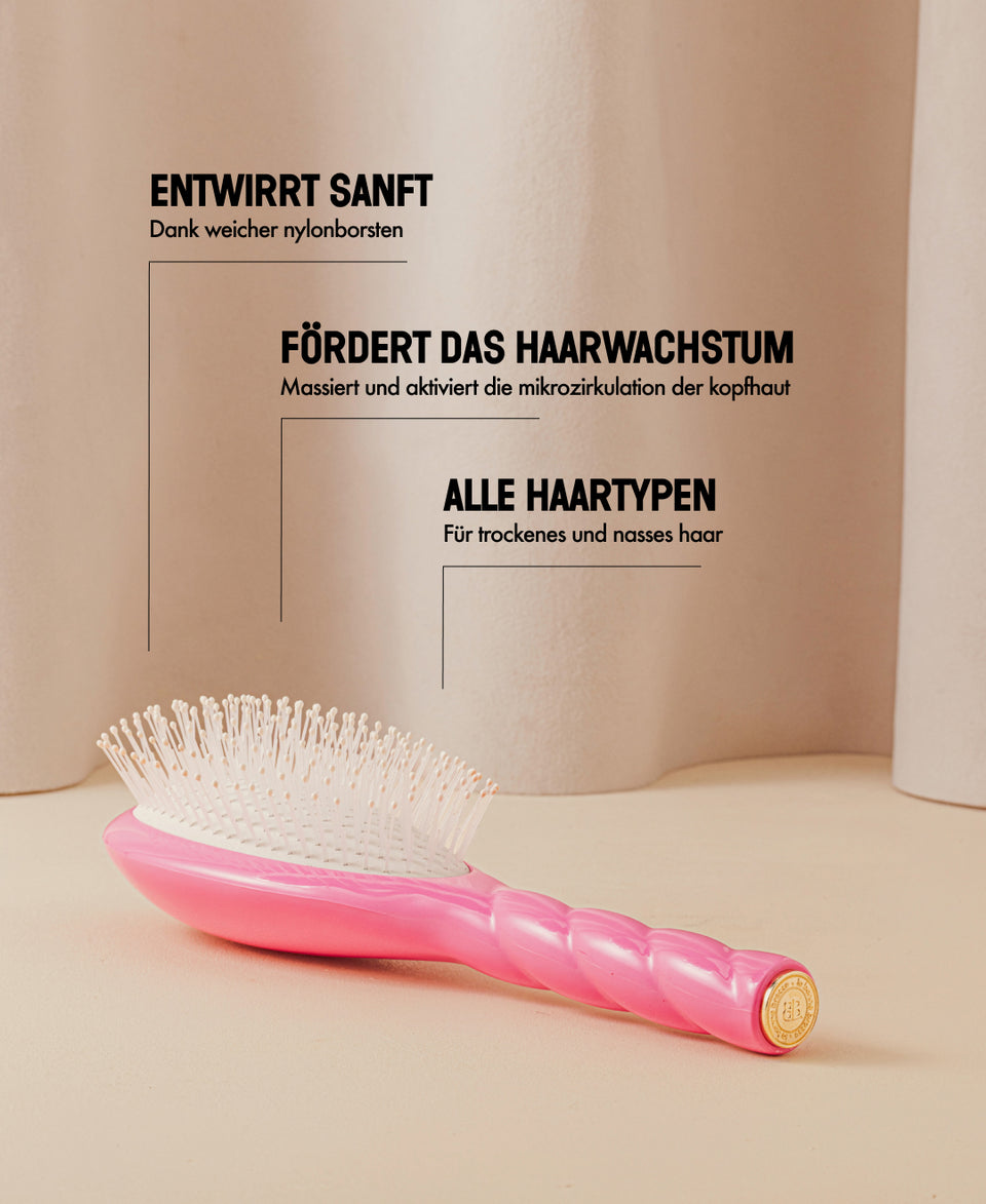 Limitierte Edition Pinker Oktober N.04 Entwirrende und Massierende Wunder Bürste