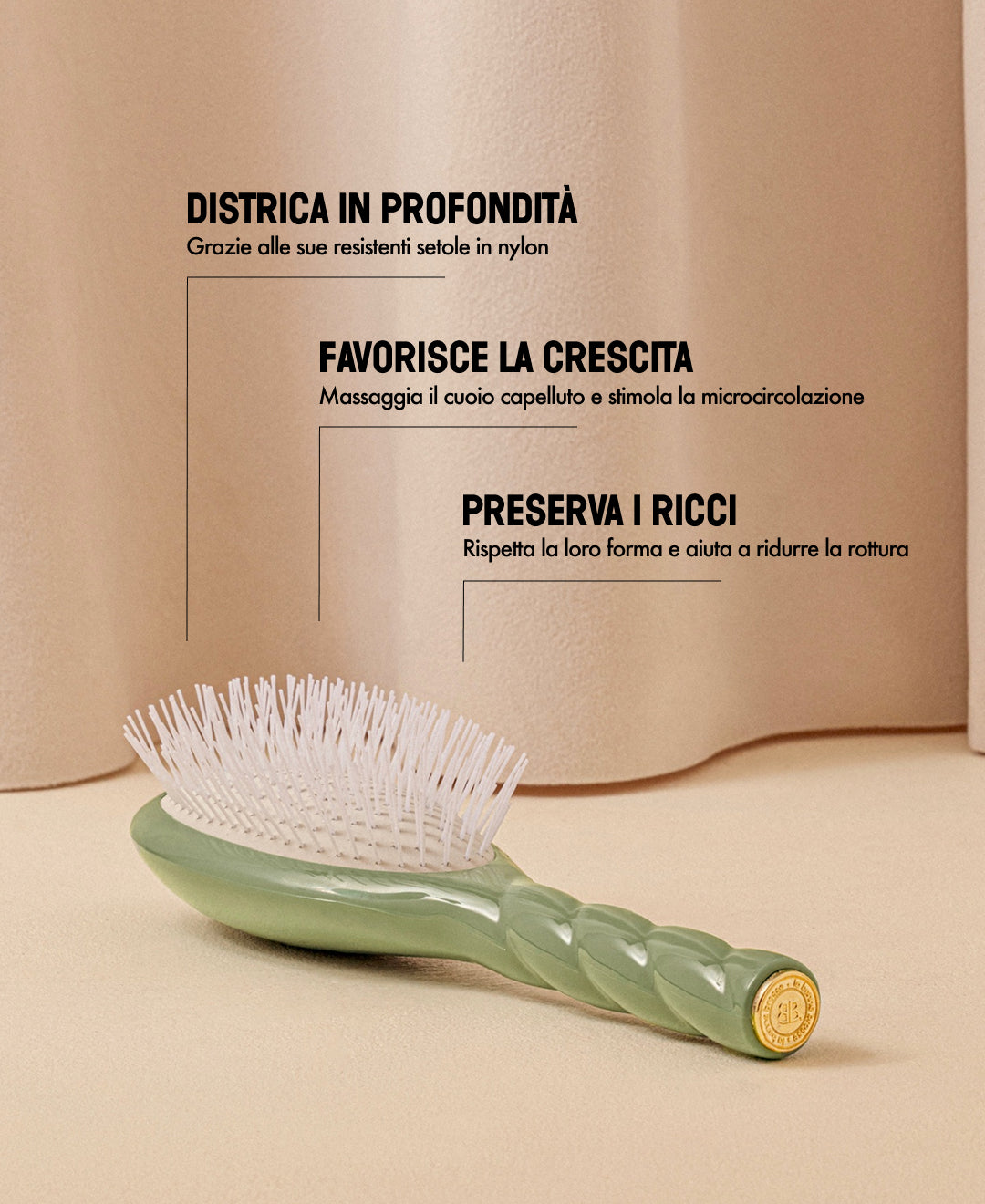 N.07 L’intenso Districante e Stimolante Spazzola Giallo zafferano