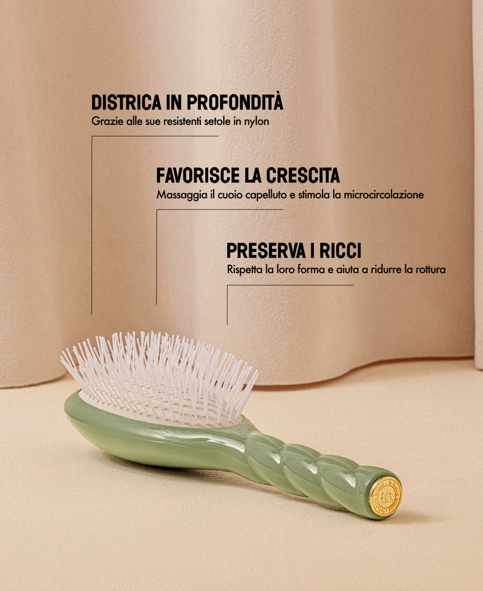 N.07 L’intenso Districante e Stimolante Spazzola Giallo zafferano
