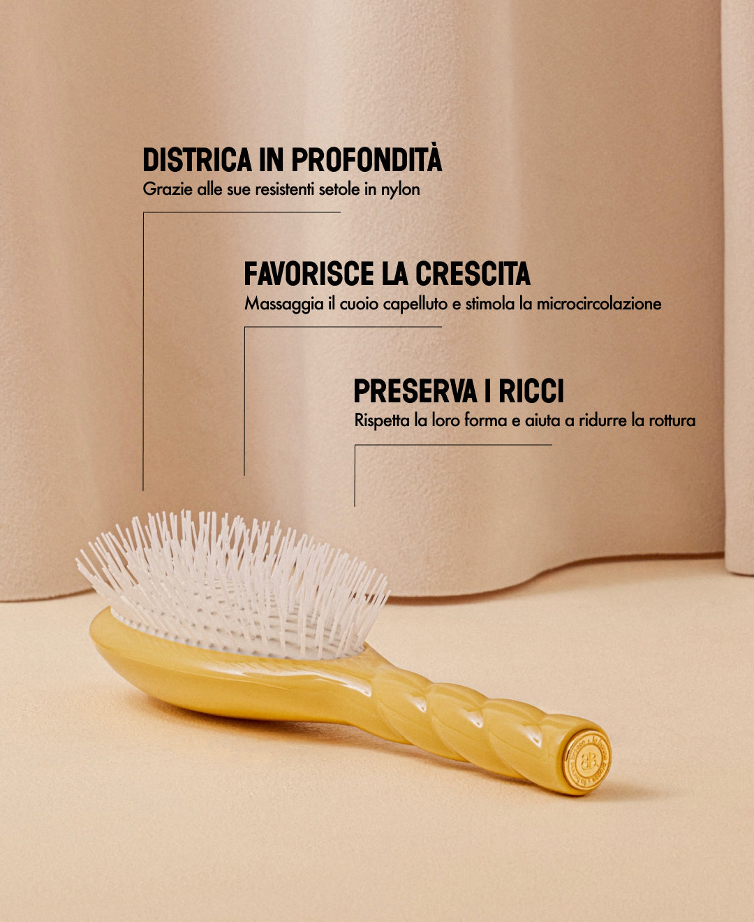 N.07 L’Intenso Districante e Stimolante Spazzola Giallo Zafferano