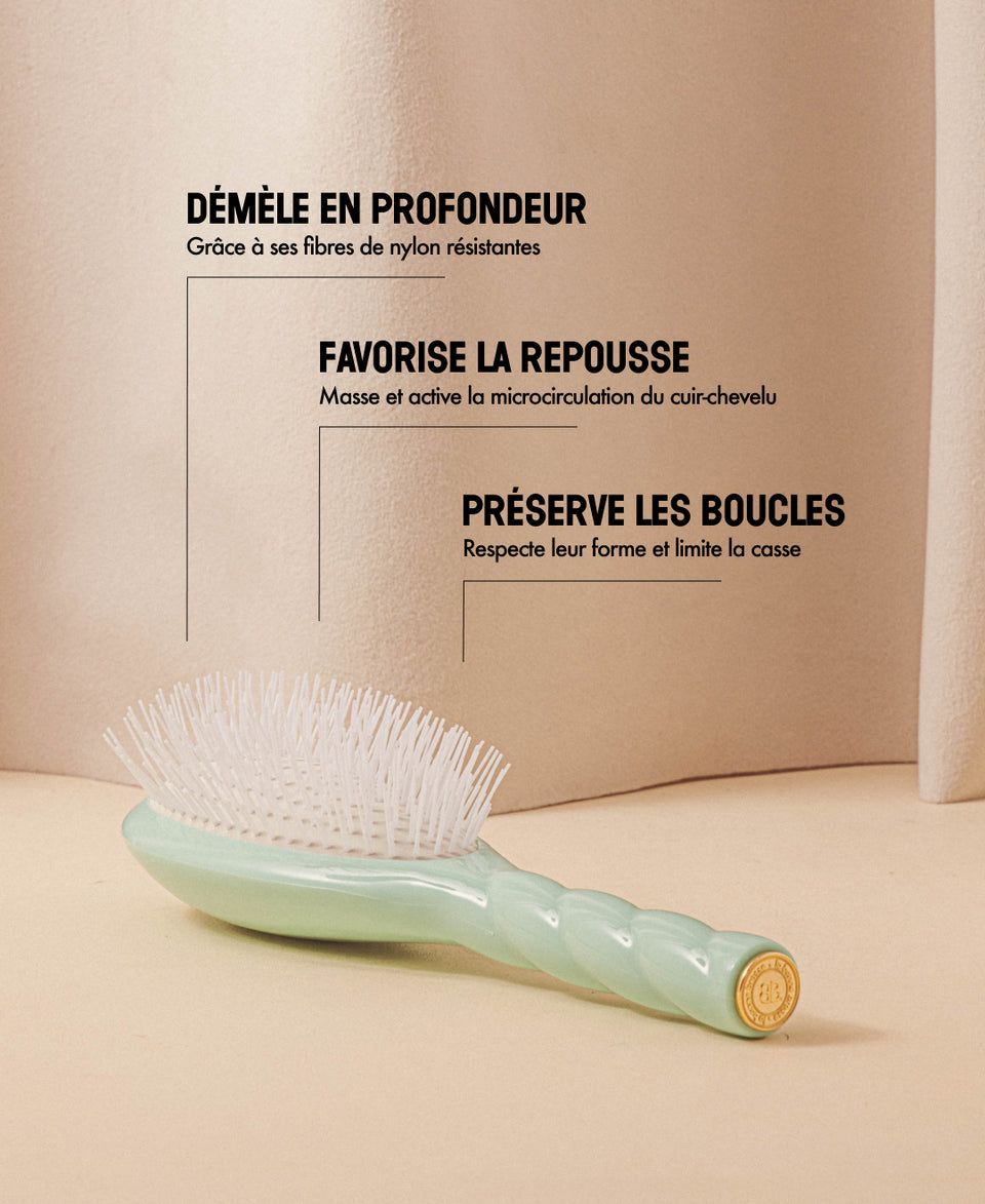 N.07 La Brosse Démêlante & Stimulante l'Intense Bleu Lagon