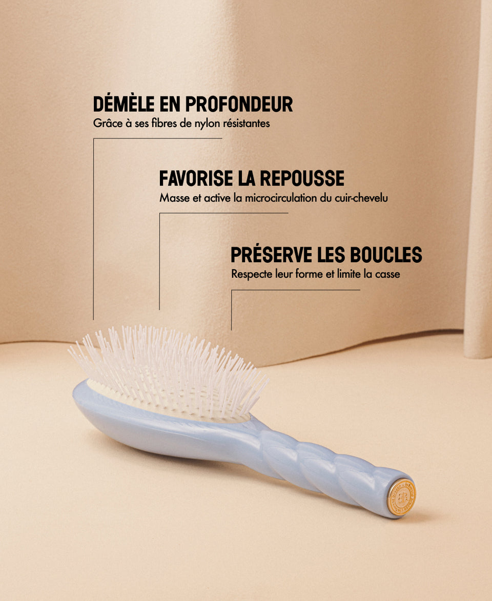 N.07 La Brosse Démêlante & Stimulante l'Intense Bleu Ciel