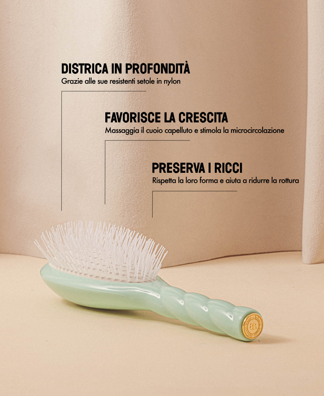 N.07 L'Intenso Districante e Stimolante Spazzola blu laguna