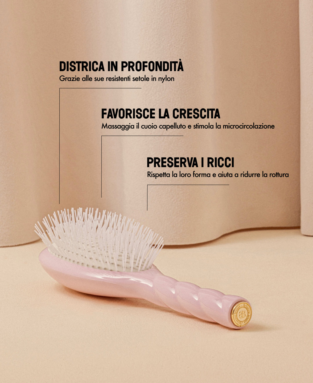 N.07 L’Intenso Districante e Stimolante Spazzola Rosa Lilla