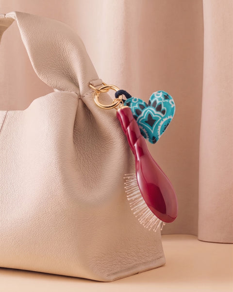 Call It By Your Name x La Bonne Brosse Duo: Micro Hair Brush N.04 Cherry Red and its Charm - Image 1