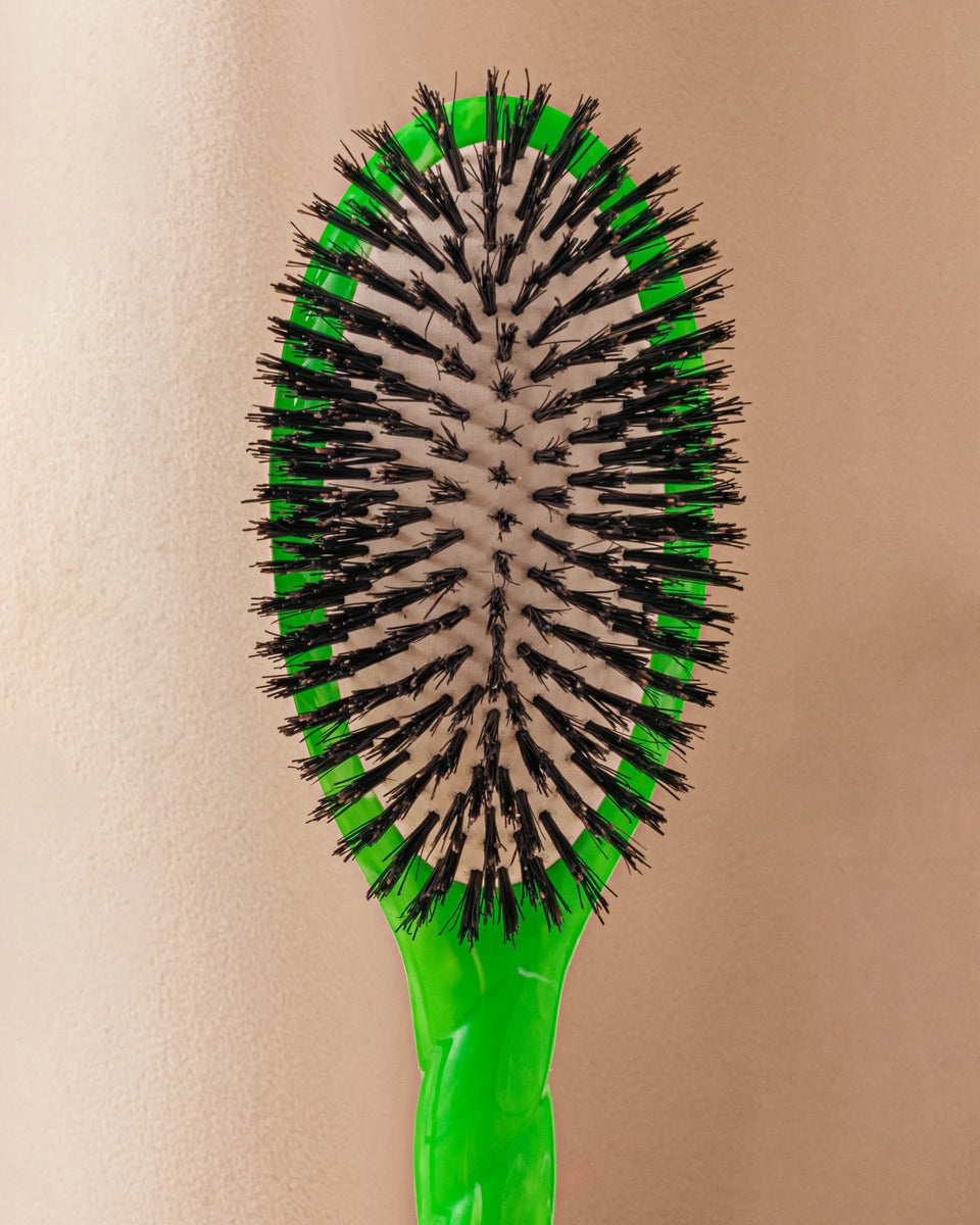 Roseanna x La Bonne Brosse N.01 La Brosse Brillance & Soin l'Universelle Tie & Dye Vert